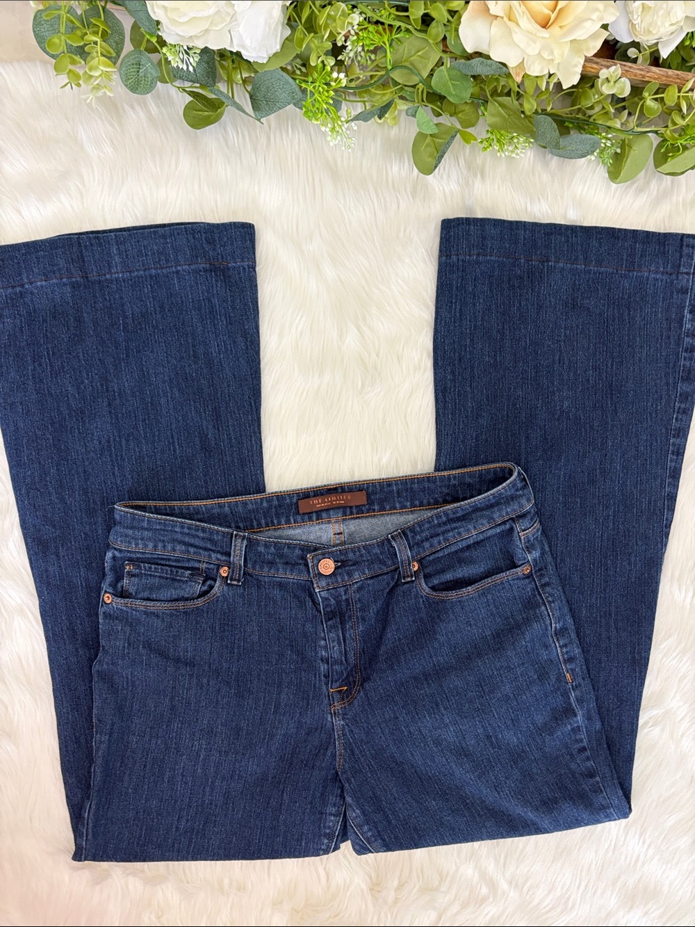 The Limited Women’s Dark Blue Boot Cut Jeans